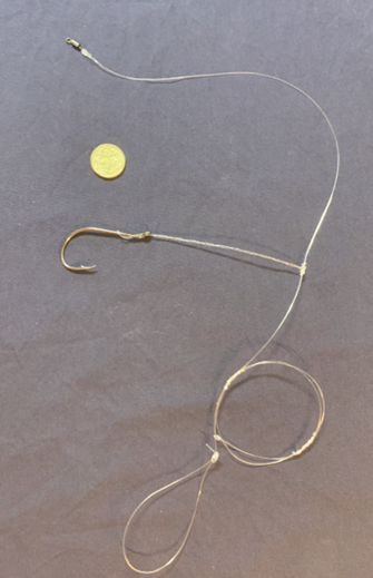 RPELX ready 9/0 Octopus twisted dropper loop rig 80lb