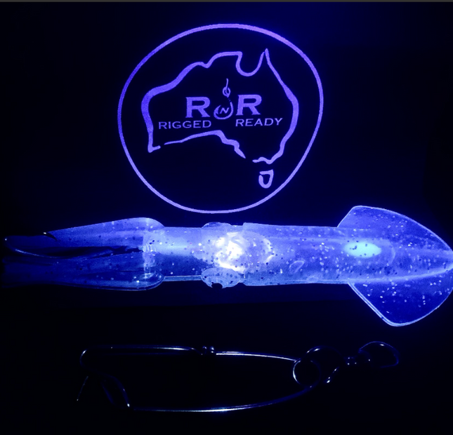 11/0 39950 Circle 350lb Shark Clip On Light Up 22cm Squid