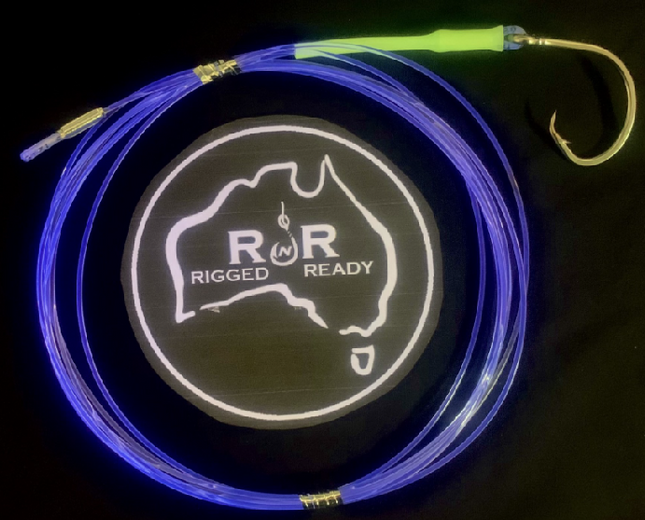 11/0 SS 39950 Circle 350lb Flurocarbon 4m Game Fishing Trace