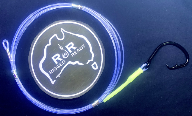 14/0 Mutsu Circle 400lb Flurocarbon 4m Game Fishing Trace