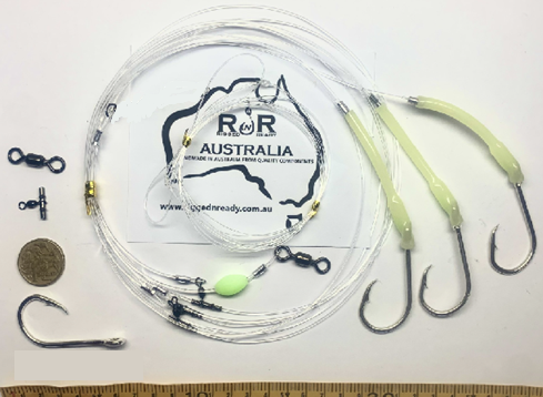 12/0 EZ Baiter 200lb Beach Drone or Deep Drop Rig