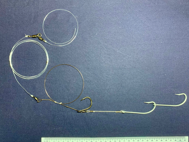 Spanish Makerel Rig 8/0 VMC Spanish Mackerel Wire Live bait Rig 2 Gang – Rigged N Ready ...